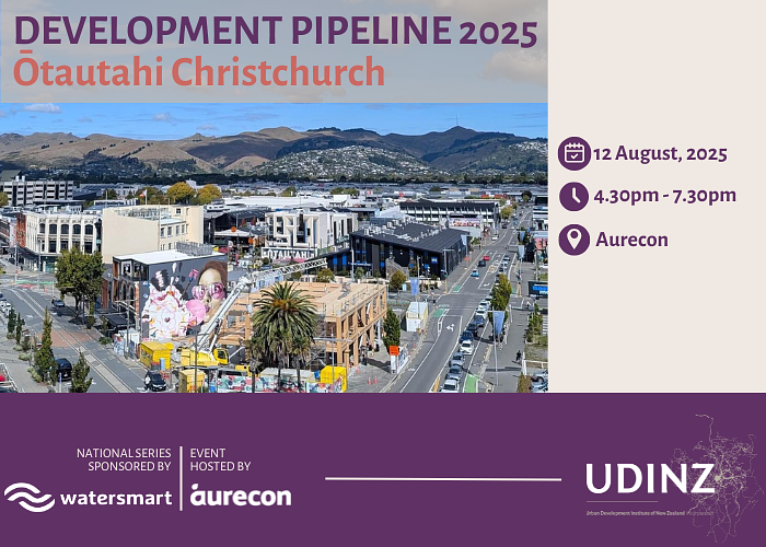 Development Pipeline 2025 Ōtautahi Christchurch logo